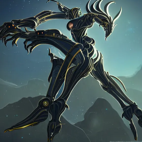 Image similar to highly detailed giantess shot exquisite warframe fanart, looking up at a giant 500 foot tall beautiful stunning saryn prime female warframe, as a stunning anthropomorphic robot female dragon, looming over you, camera looking up, posing elegantly, sharp claws, intimidating detailed robot dragon feet, proportionally accurate, anatomically correct, sharp claws, two arms, two legs, camera close to the legs and feet, giantess shot, upward shot, ground view shot, epic shot, high quality, captura, realistic, professional digital art, high end digital art, furry art, macro art, giantess art, anthro art, DeviantArt, artstation, Furaffinity, 3D realism, 8k HD render, epic lighting, depth of field