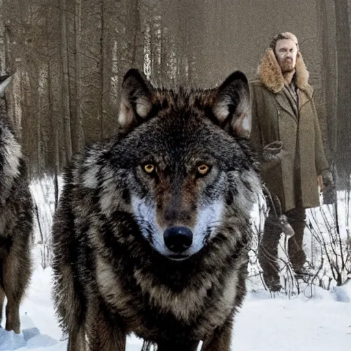 Image similar to the hbo show raised by wolves