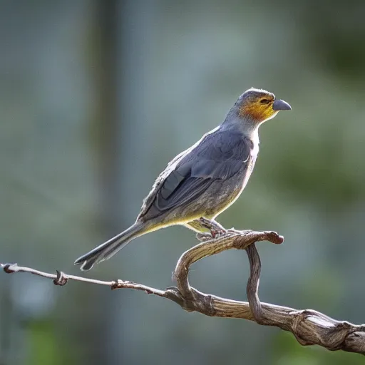 Image similar to birb eating food, XF IQ4, 150MP, 50mm, f/1.4, ISO 200, 1/160s, natural light, Adobe Photoshop, Adobe Lightroom, DxO Photolab, polarizing filter, Sense of Depth, AI enhanced, HDR