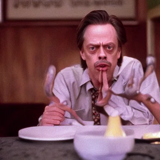 Steve Buscemi in Twin Peaks 1990 film still Stable Diffusion