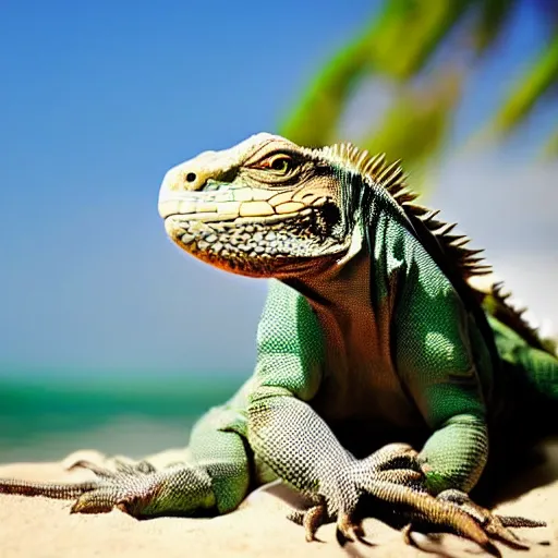 Prompt: iguana wedding photography sunbathing highly detailed 8K award winning photograph Instagram filter