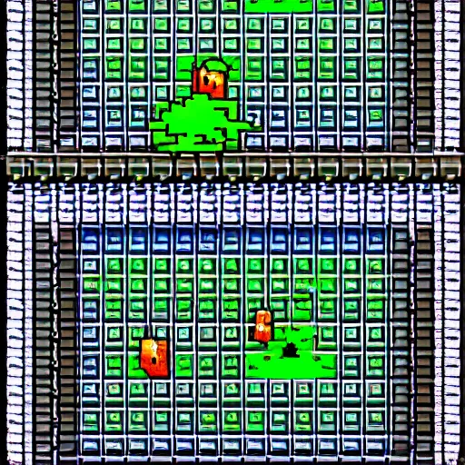 Image similar to sprite sheet, pixel art, 1 6 - bit dungeon crawler