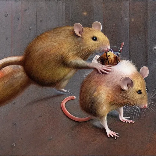 Image similar to Rodent technologies, by Esao Andrews