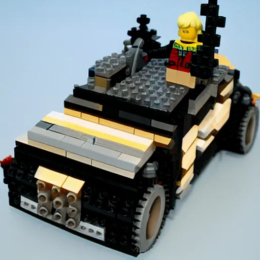 Image similar to mad Max lego