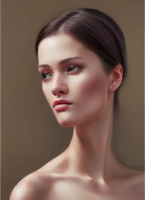 Prompt: photo of a gorgeous young woman in the style of stefan kostic, realistic, sharp focus, 8k high definition, insanely detailed, intricate, elegant, art by stanley lau