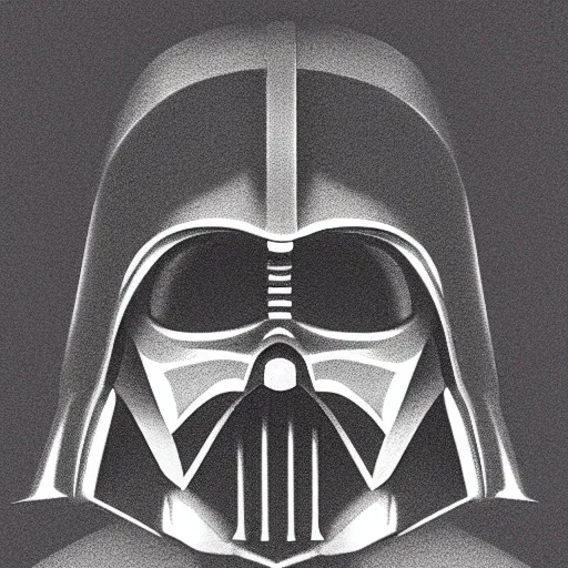 Image similar to original character art for darth Vader, final fantasy tactics art, portrait of darth vader’s face, original character design for darth Vader from final fantasy tactics, colorized pencil sketch, 8k, 4k