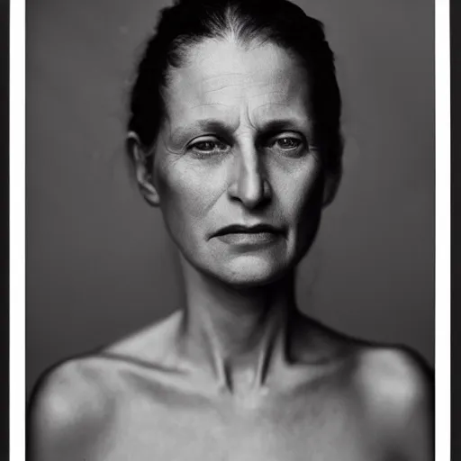 Image similar to a portrait of a woman by annie leibovitz