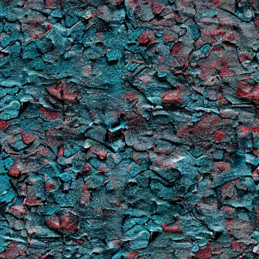 Prompt: a blue mottled skin texture map | seamless | unreal engine | octane | red shift