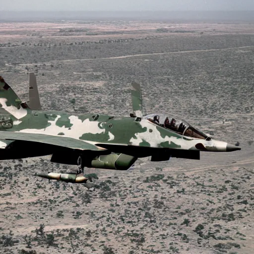 Prompt: Soko J-22 Oraos during Operation Desert Storm