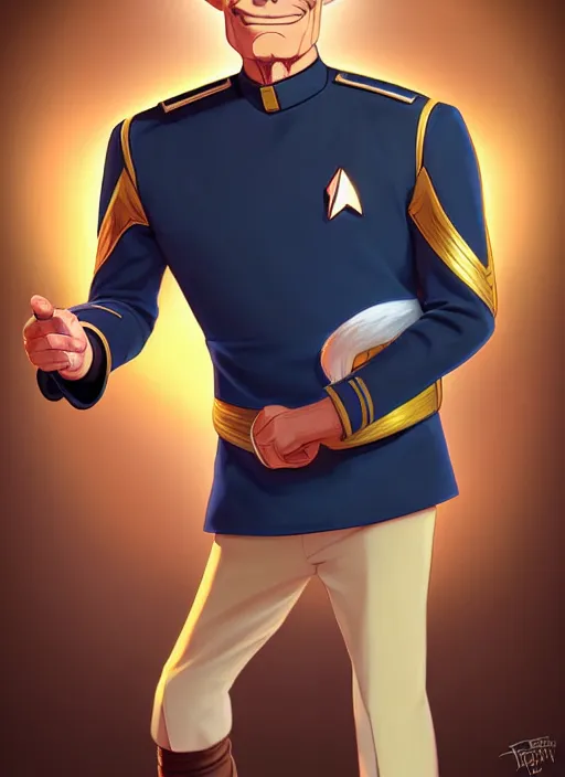 Prompt: cute star trek officer abraham lincoln, natural lighting, path traced, highly detailed, high quality, digital painting, by don bluth and ross tran and studio ghibli and alphonse mucha, artgerm