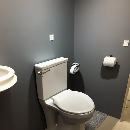 Prompt: gaming toilet