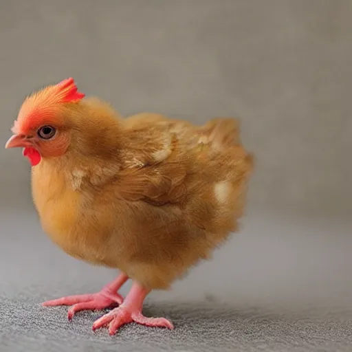 Prompt: baby chicken, photo realistic, cool