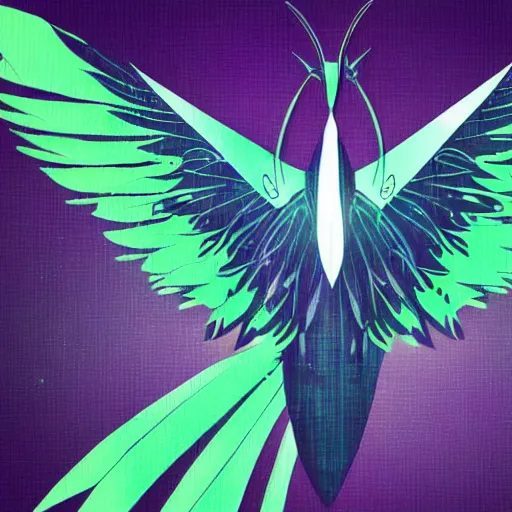 Image similar to cyber hummingbird