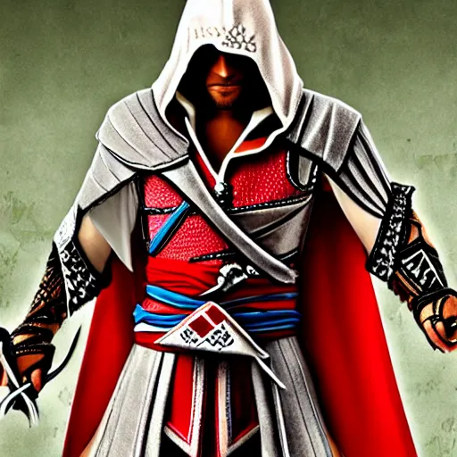 Image similar to ezio auditore as an aztec