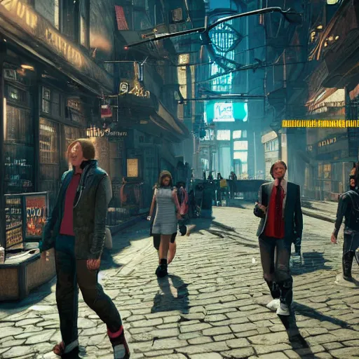 Prompt: harry potter in cyberpunk2077