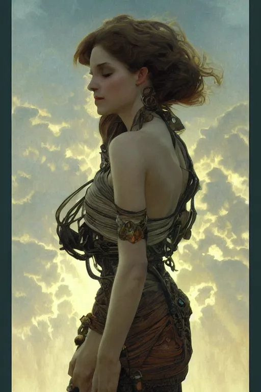 Image similar to civilization on the sun, intricate, elegant, dramatic lighting, rugged face, highly detailed, lifelike, photorealistic, digital painting, artstation, illustration, concept art, smooth, sharp focus, art by John Collier and Albert Aublet and Krenz Cushart and Artem Demura and Alphonse Mucha