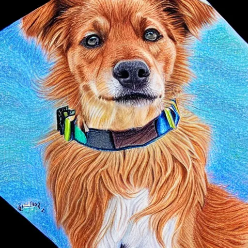 Image similar to Five Star Realistic Colored pencil drawing