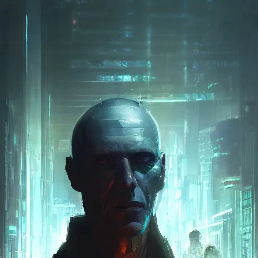 Prompt: neuromancer, evil ai, dramatic light, high contrast, sharp, painted by stanley lau, painted by greg rutkowski, painted by stanley artgerm, digital art, trending on artstation