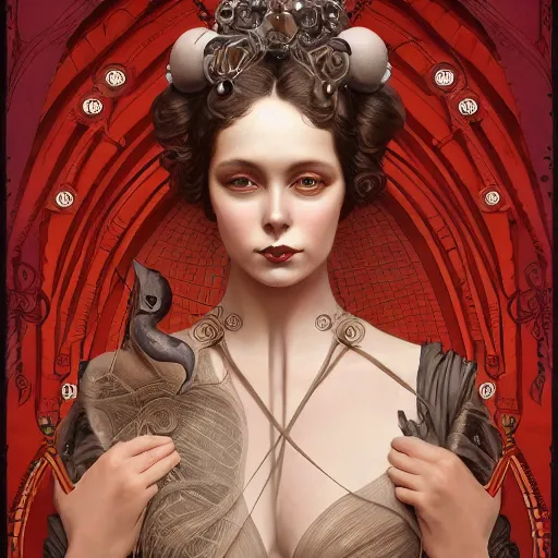 Prompt: wearing a full tight curvy long dress female, soft painting of a curiosities graceful subject matter carnival, perfectly detailed linework, symmetrical accurate intricate sensual features, highly detailed, artstation, sharp focus, tom bagshaw