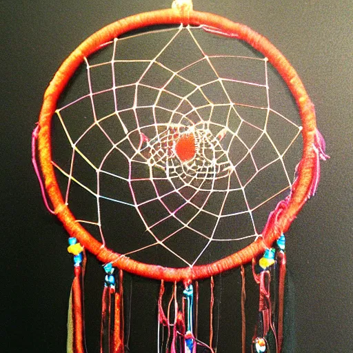 Prompt: event horizon dream catcher, artists depiction