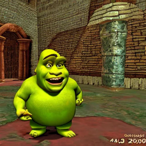 Image similar to PS1 Shrek