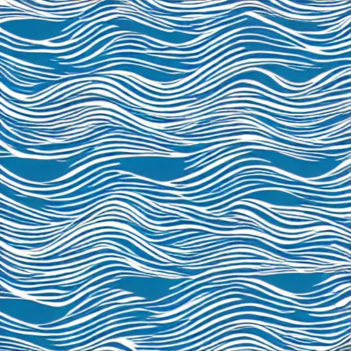 Prompt: waves, blue and green, illustration, smooth, silky, dribble, graphic design background