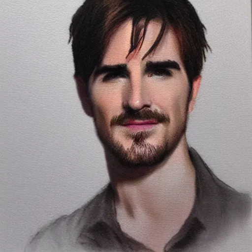 Prompt: colin o'donoghue impressionist portrait