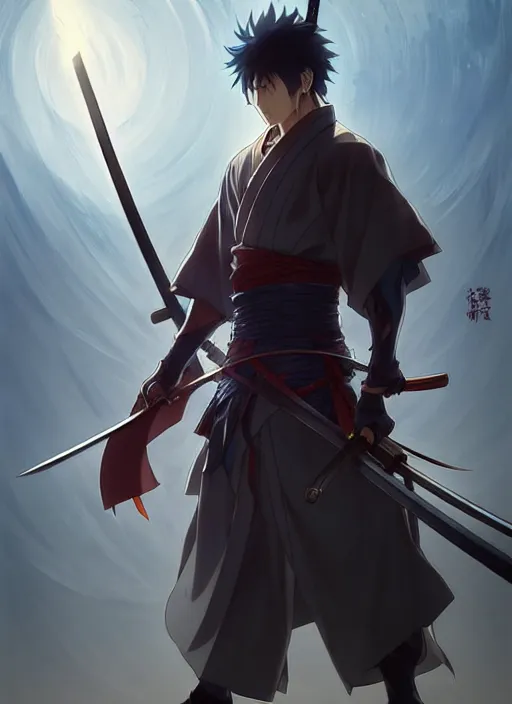 Anime Girl Samurai Warrior 4K Phone iPhone Wallpaper #404a