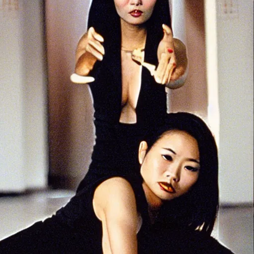 Image similar to Thai women in American Psycho (1999)