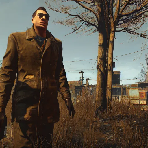 Prompt: leonid kanevsky in fallout 4