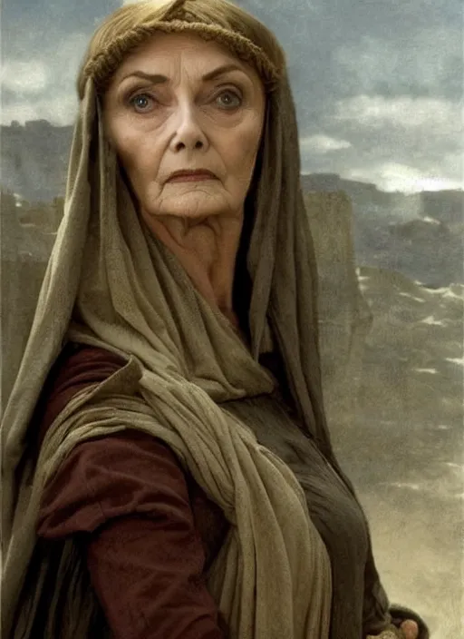 Prompt: jean marsh in game of thrones, bouguereau