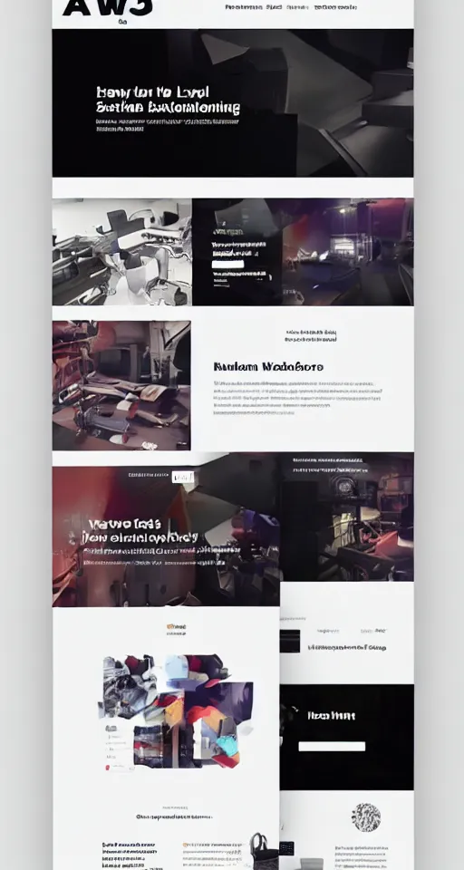 Image similar to landing page of a 3 d creative and experimental printing bussines, web design, concept, awwwards, experimental