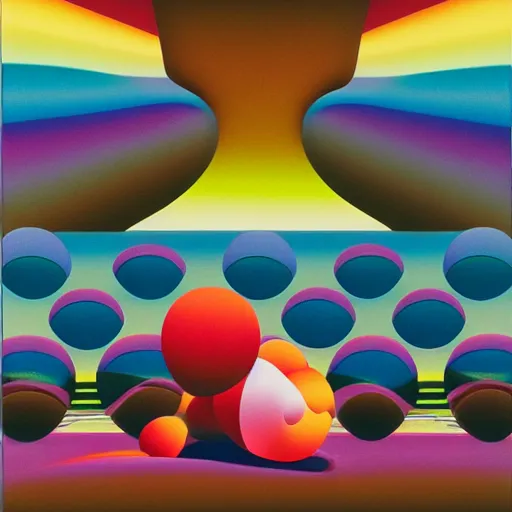 Prompt: love by shusei nagaoka, kaws, david rudnick, airbrush on canvas, pastell colours, cell shaded, 8 k