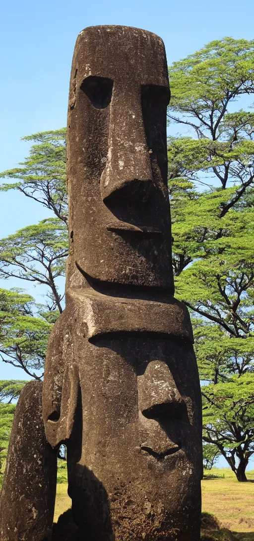 Image similar to moai at international megalithic monument