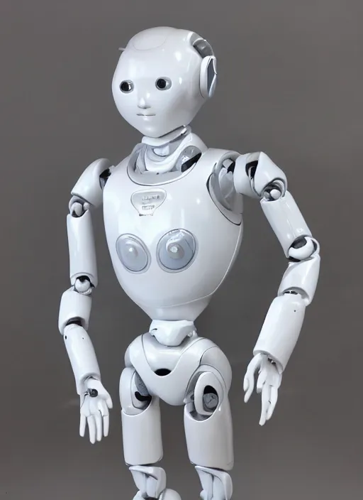 Image similar to 'futuristic white ceramic humanoid robot male'