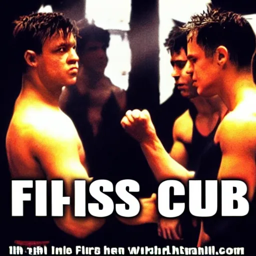 Image similar to first rule of fight club
