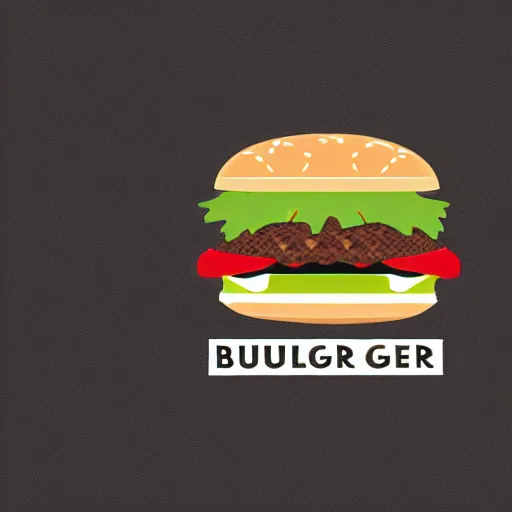 Prompt: logo for a food company, burgers