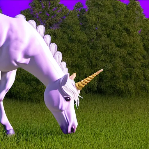 Prompt: a unicorn with wings standing in a field of marijuana eating the leaves, photography, 8 k, highly detailed, ultra realistic, path traced