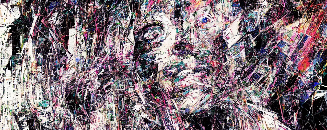 Prompt: latent space. a massive unmanifested void from which infinite creativity emerges, in the style of abstract digital art, derek gores, carne griffiths, ryoji ikeda