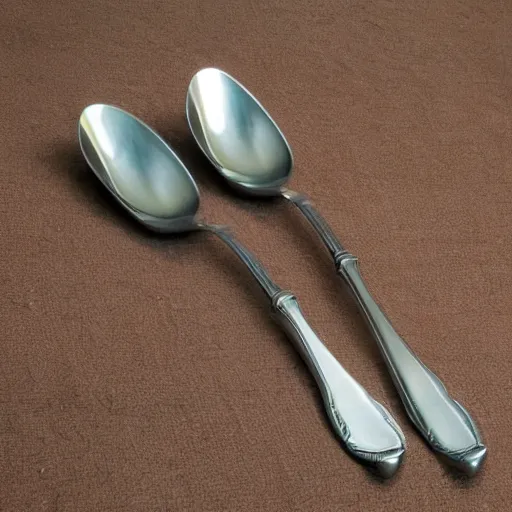 Image similar to silverware for aliens