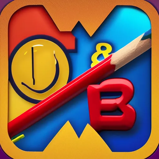 Image similar to pixar pencil as of clans app icon