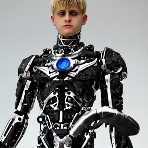 Image similar to genos cyborg real photo