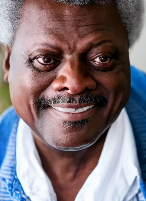 Image similar to DSLR photo portrait still of 64 year old age 64 Bernie Mac at age 64!!!, 85mm f1.8