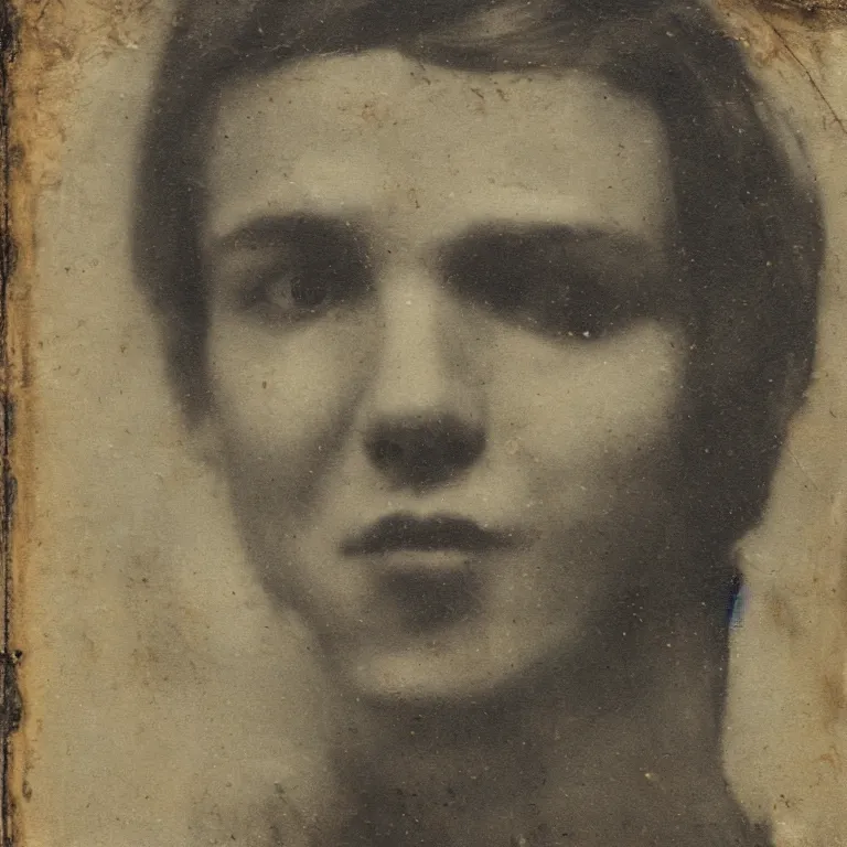 Prompt: Antique tintype of Beautiful warmly lit close up studio portrait of young teenage Doctor Strange sweetly smiling cute, impasto oil painting heavy brushstrokes by Cy Twombly and Anselm Kiefer , trending on artstation dramatic lighting abstract Expressionism