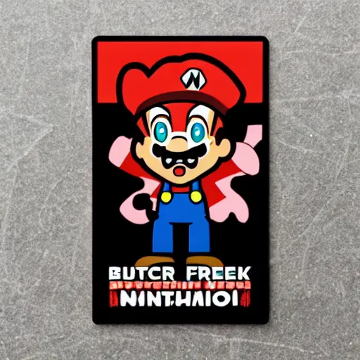 Prompt: nintendo, butcher billy, freak out, stop motion, vinyl action figure