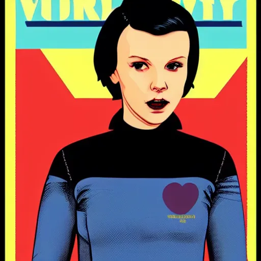 Image similar to Millie Bobby Brown by Butcher Billy