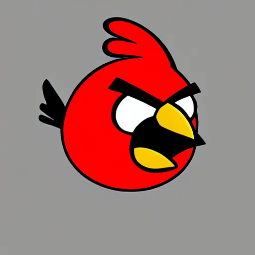 Image similar to An extremely angry bird.