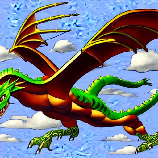 Image similar to steel type aeroplane dragon pokemon, ken sugimori art