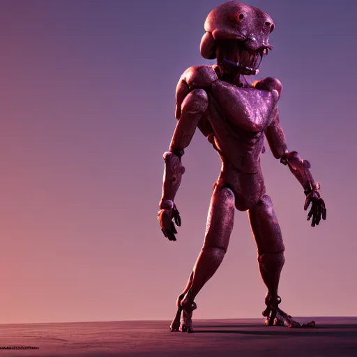 Image similar to humanoid peanut, cinematic lighting, cinematic angles, 4k, trending on artstation, unreal engine 5, wallpaper