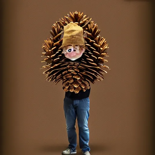 man in pine cone costume, concept art | Stable Diffusion | OpenArt